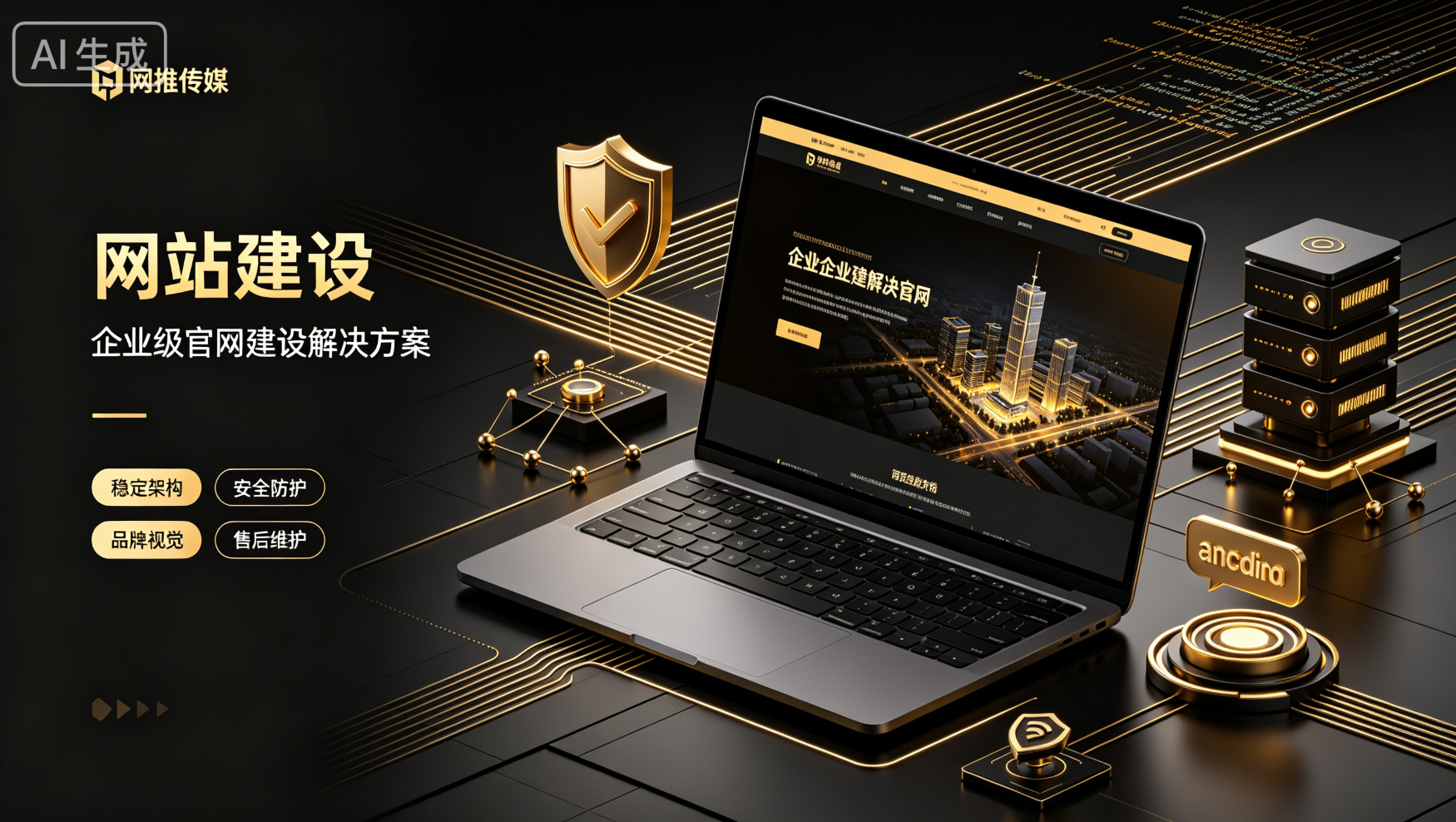 专业网站建设服务展示图